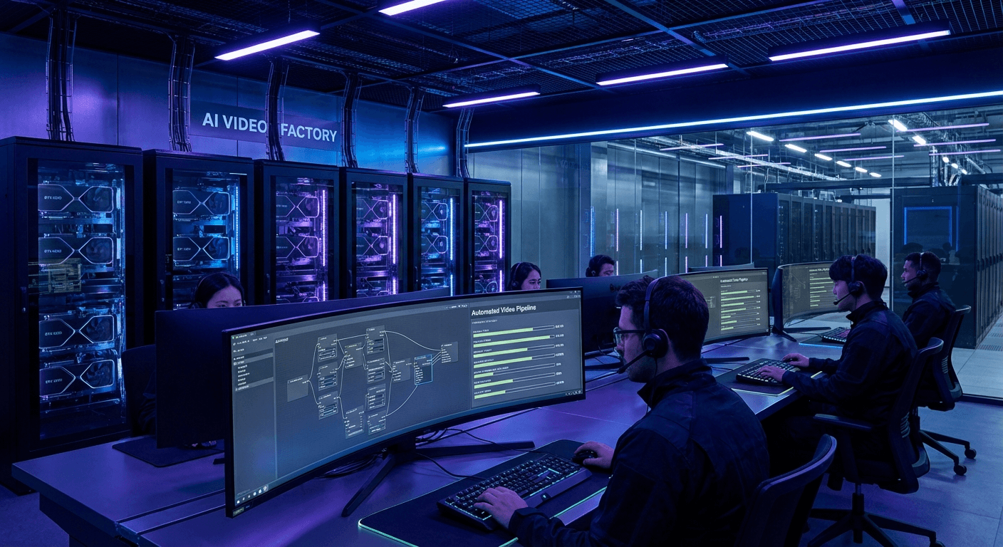 Master Class: Build an AI Video Factory — Produce 20+ Videos Per Day