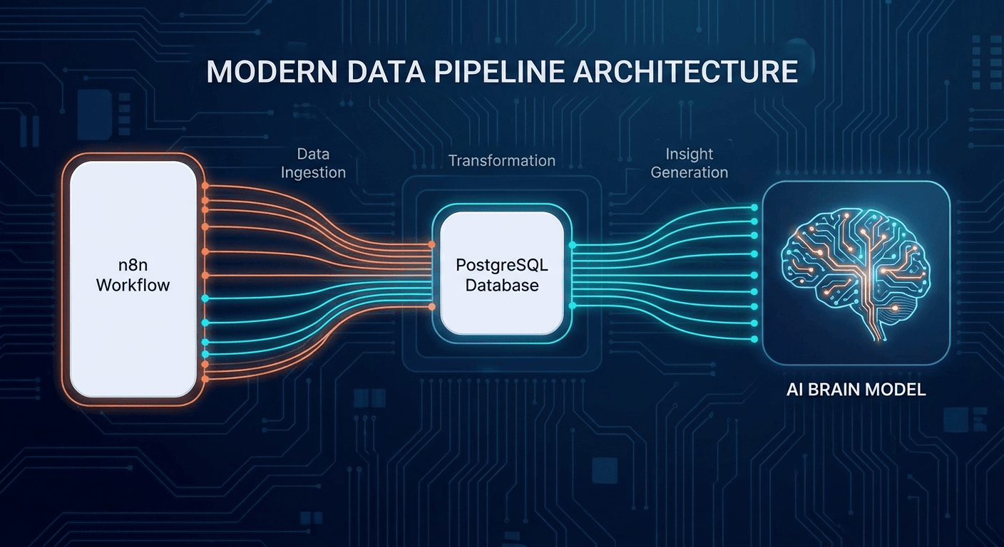 Building a Production Data Pipeline with n8n + Postgres + AI
