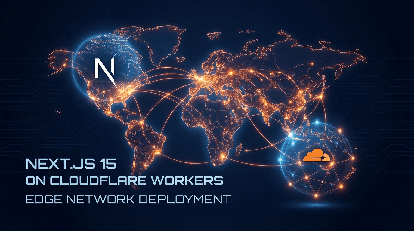 Deploy Next.js 15 to Cloudflare Workers: Complete Guide